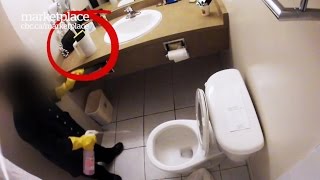 Dirty hotel rooms: Hidden camera shows what really gets cleaned (CBC Marketplace)