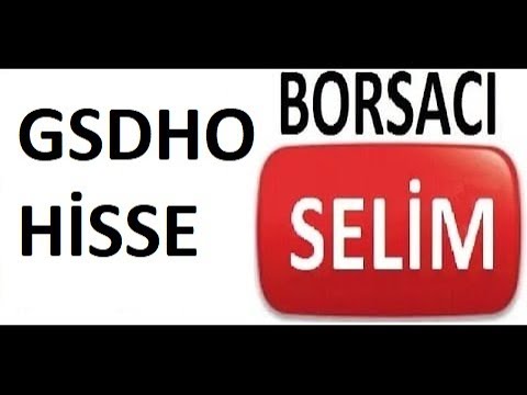 GSDHO HİSSE ANALİZ VE YORUM #GSDHO