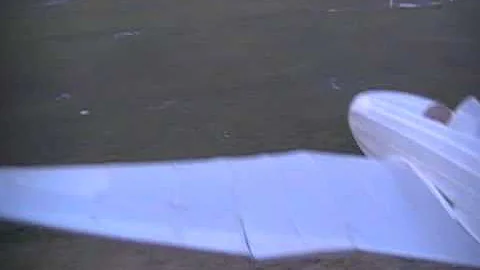 Lippisch p 13a glide test 9 09