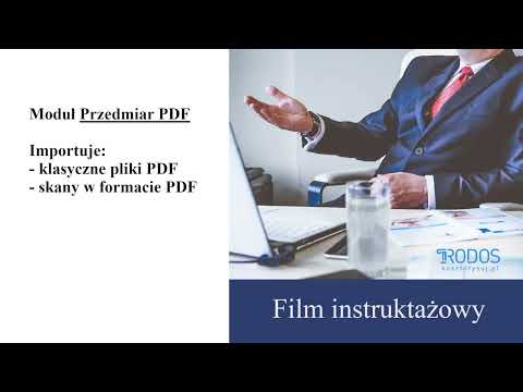 Miniatura filmu 3. Przedmiar PDF - Import przedmiarów zapisanych w formacie PDF (skan PDF od wersji 8.0.0.47), zobacz film