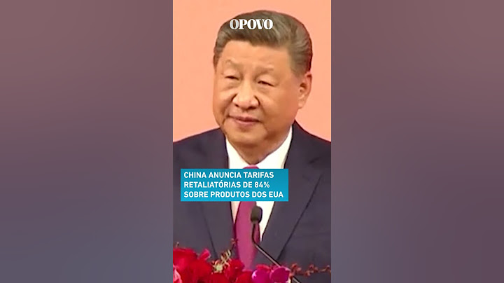 China retalia novamente tarifas impostas por Trump e anuncia taxas de 84% sobre produtos dos EUA