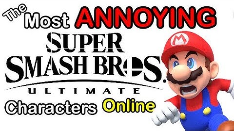THE MOST ANNOYING CHARACTER IN ONLINE SMASH (my opinion) #smashultimate