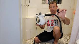 Review of Handheld Steam Cleaner, Pressurized Steam Cleaner with 11 Piece Accessory Set for Home Use