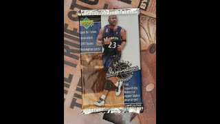 2002-2003 Upper Deck INSPIRATIONS basketball pack rip with Vince Carter & Steve Nash!