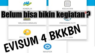 Evisum 4 BKKBN belum bisa buat kegiatan? #evisum_4 #bkkbn #plkb screenshot 4