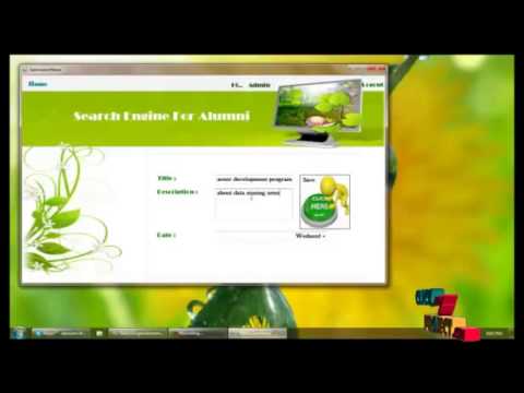 Final Year Projects 2015 | Search Engine For Alumni