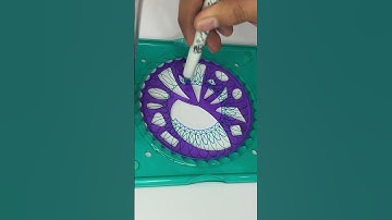 Perfect Circles, Perfect Art: Watch and Relax #art #asmr #satisfying #spirograph #shorts #2025 #usa