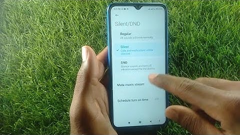 How to remove silent mode in MI A3 mobile | silent mode Kaise hataye | silent mode setting