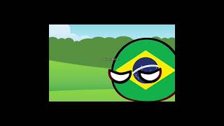 YOU ARE GOING TO BRAZIL shorts countryball