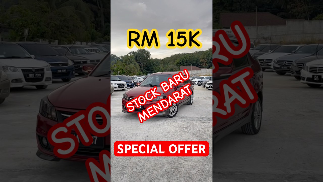 STOCK BARU MENDARAT PROTON SAGA FLX SE SPECIAL EDITION 1.6L