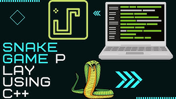 How to create a snake game using c++ ! My first SNAKE Game using C++