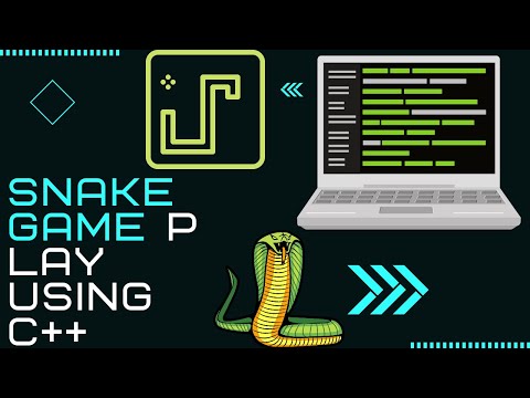 How to create a snake game using c++ ! My first SNAKE Game using C++