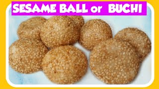 PAANO GUMAWA NG BUCHI | SESAME BALLS RECIPE | without filling +PANG NEGOSYO RECIPES