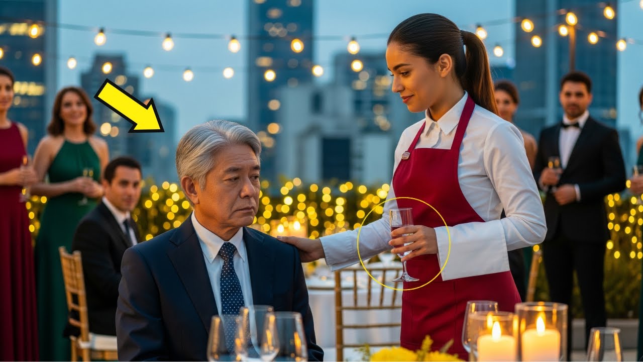 MILIONÁRIO JAPONÊS ESTAVA SENDO IGNORADO NA FESTA... ATÉ A GARÇONETE OFERECER UM COPO D'ÁGUA