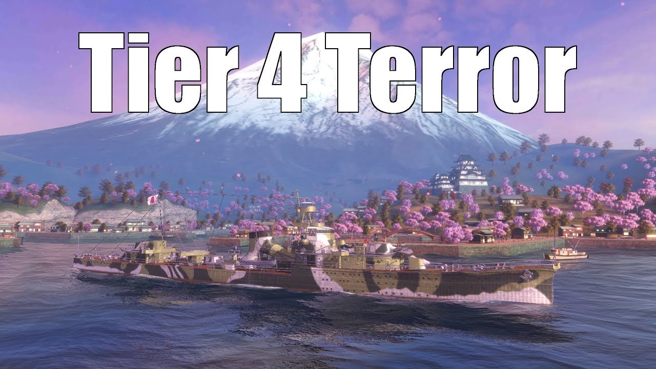 World of Warships Blitz - Japanese premium cruiser "Yubari" review