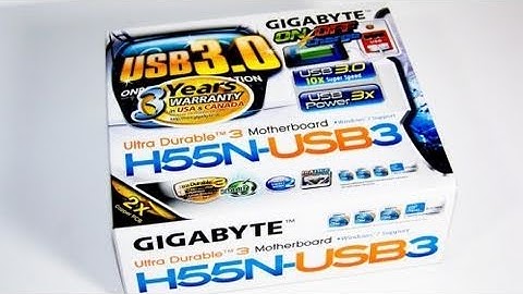 Futurelooks Unboxes the GIGABYTE H55N-USB3 Mini ITX Motherboard