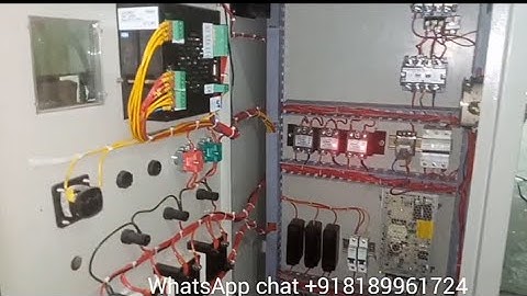 How to do Blow moulding machine panel wiring with streamline controls PLC by jagdeepsah engineering