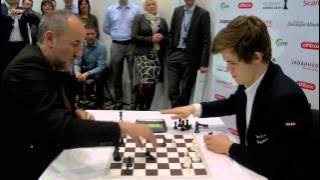 Magnus Carlsen dengan 30 detik VS Manajer Agdestein dengan 3 menit