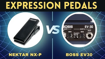 Expression Pedal Comparison | Nektar NX-P | Boss EV-30