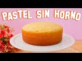 Pastel de vainilla sin horno  pastel en estufa  ale hervi cocinaconmigo