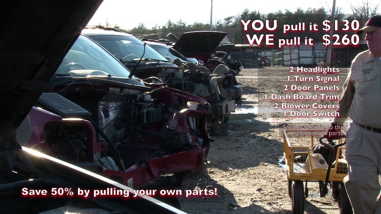 Brandywine Auto Parts- U-Pull-It Yard - YouTube