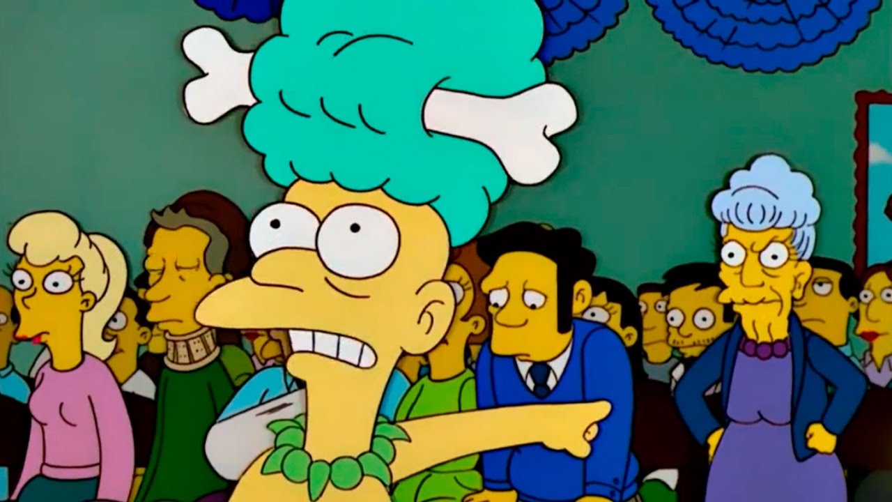 Los Simpson - Actor secundario Mel - Apoyo lo que dice esa asquerosa arpia!