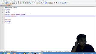 html ep18 html drop down list