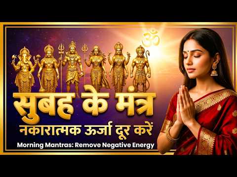 Best Morning Powerful Mantras | Ganesh • Durga • Shiva • Gayatri • Vishnu | Remove Negative Energy 🔱