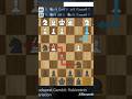 "The most satisfying smothered mate in chess history."#thebudapesttrap