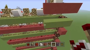 Minecraft redstone dual read vertical ram