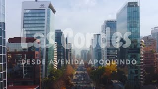 LAS CONDES DRONE DESDE AV. APOQUINDO (METRO ALCANTARA) | (SANTIAGO DE CHILE)