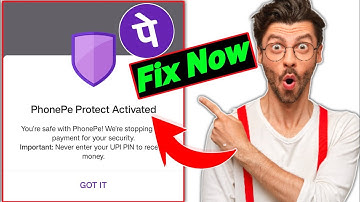Phonepe Protect Activated Problem Permanent Resolved | we