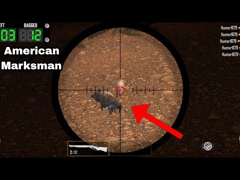 Охота на кабанов! - American Marksman