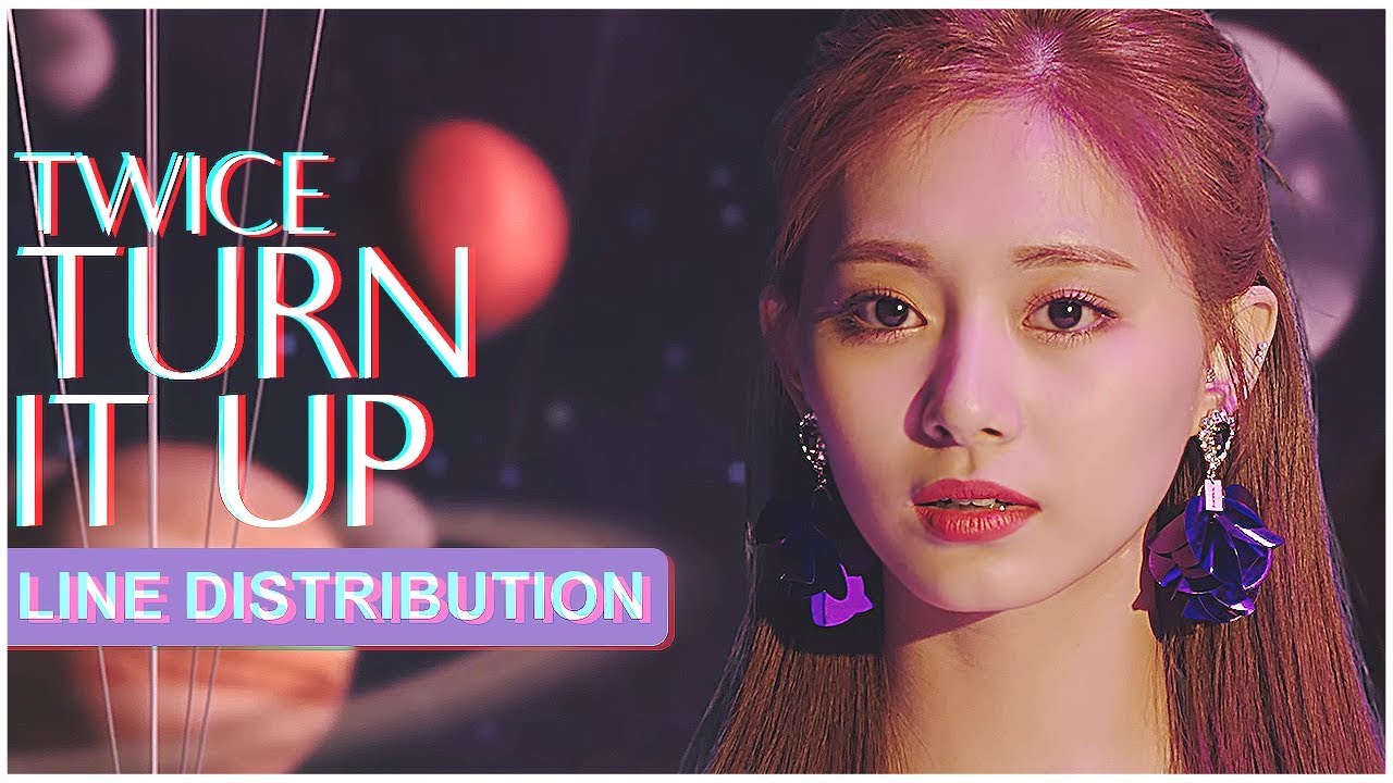 Twice Turn It Up Line Distribution Youtube