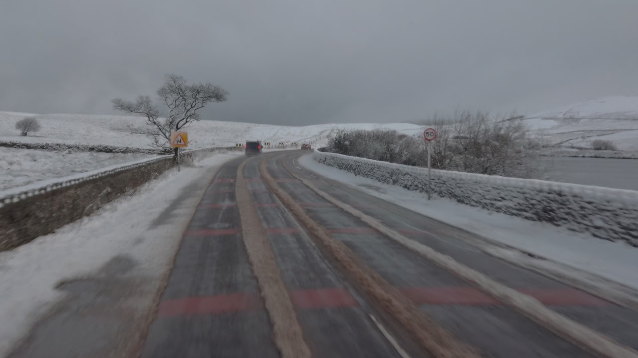 27.2.2020. A675 bolton ️ abbey village Snow finally came up YouTube
