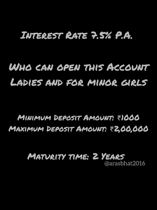post-office-saving-scheme-for-women-lovenature2016-subscribe-like