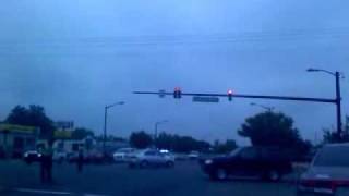 Crazy Disco Stop Lights On Cherry Rd. Today!!