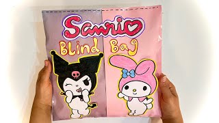 MELODY and KUROMI Blind Bags paper ASMR | Paper sanrio | blind bag paper