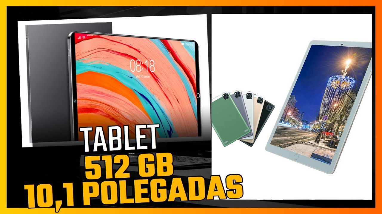 TABLET 12+512 GB HD 10,1 POLEGADAS TELA GRANDE PC ANDROID DUAL SIM CARD ...