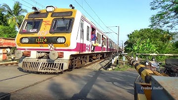 Train passing through Rail gate || Katwa-Howrah Local + Malda town Intercity +Teesta Torsa Express