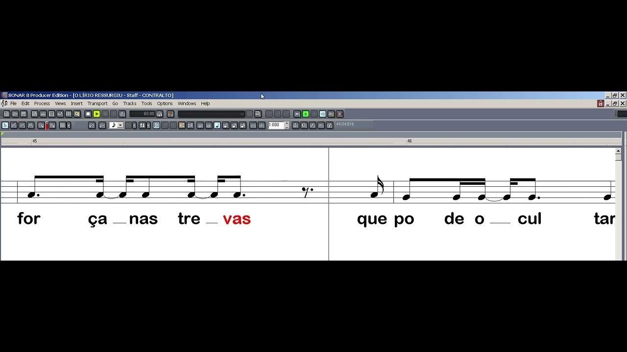 O LÍRIO RESSURGIU (Grupo Som e Louvor) - CONTRALTO