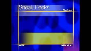 Sneak Peeks Menu Template 2004 Remake