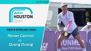 Camron vs. Duong | The 2023 APP Houston Open | Men's Singles Final
