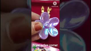 1gram gold earrings || 4 in 1 Women's Fashion Accessories Combo Set || 1-town,kurnool