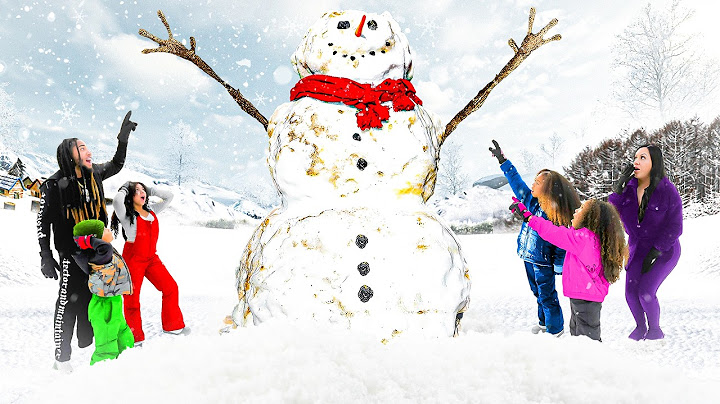 We Built The World's Greatest Snowman