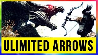 Skyrim Remastered GLITCH How to get Unlimited Daedric Arrows & Gold (Special Edition Tip)!