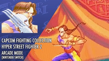 CAPCOM FIGHTING COLLECTION (HYPER STREET FIGHTER 2) ARCADE MODE: SUPER VEGA