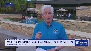 Auto manufacturing in Anderson County