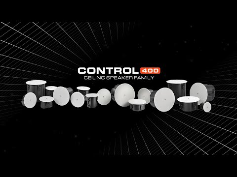 JBL Control 400 Series Ceiling Speakers Launch Announcement | Standard, Enhanced & Premium Coverage