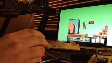 Space Invaders TV Game to Arduino emulator gamepad